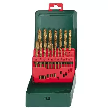 Набор сверл Metabo 627156000 HSS-TiN