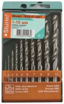Набор сверл Sturm 1055-01-SS1