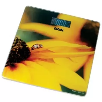 Напольные весы BBK BCS3005GE белый/золотой