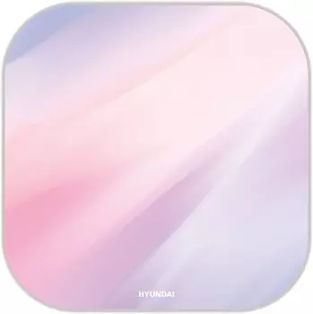 Напольные весы Hyundai H-BS03577 розовый/фиолетовый