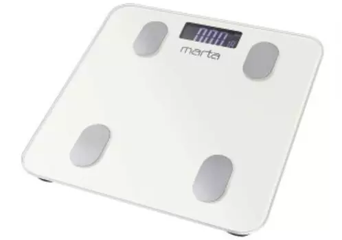Напольные весы Marta MT-1607 белый жемчуг