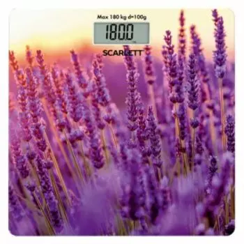 Напольные весы Scarlett SC-BS33E047 лаванда