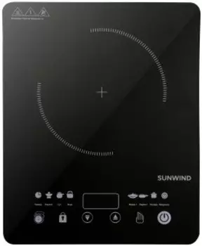 Настольная плита SunWind SCI-0502 черный