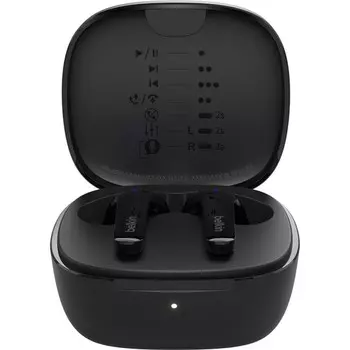 Наушники Belkin Soundform Motion True Wireless Earbuds черный (AUC010btBK)