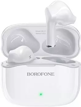 Наушники Borofone BE47 Perfecto TWS White