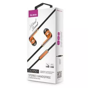 Наушники Olmio CALYPSO оранжевые (39043)