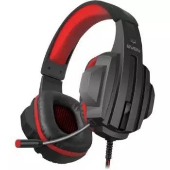 Наушники Sven AP-G300MV черный/красный