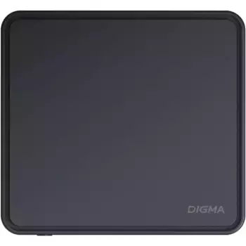 Неттоп Digma Mini Office P N5030 (1.1) 8Gb SSD256Gb UHDG 605 CR Win 11 Pro GbitEth WiFi BT 36W черный (DPN5-8CXW01)