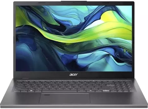 Ноутбук Acer Aspire A15-41M-R65W Ryzen 5 7535U(2.9Ghz)/16384Mb/512PCISSDGb/Win11Home/Iron (NX.KTBCD.001)
