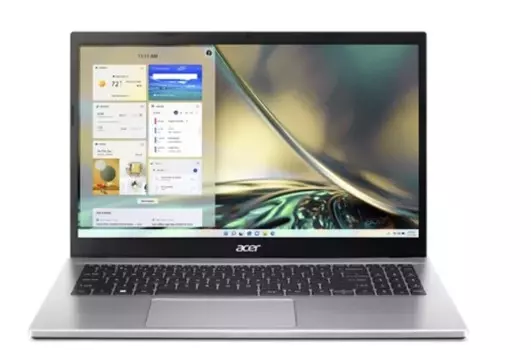 Ноутбук Acer Aspire A315-59G-303U Core i3 1215U/4Gb/512Gb SSD/MX550 2Gb/noOS silver (NX.K6WEM.00H)