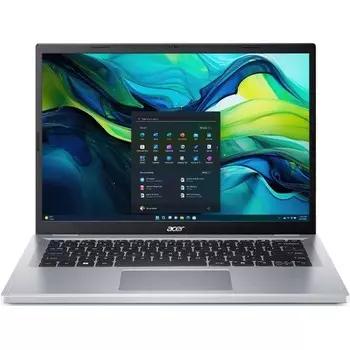 Ноутбук Acer Aspire Go 14 AG14-21P Ryzen 3 7320U 8Gb SSD 256Gb NoOS Серебристый (NX.KXDCD.008)