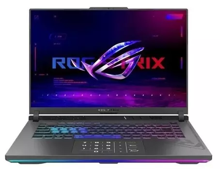 Ноутбук ASUS ROG Strix G16 G614JV-N4190 i7 13650HX(2.6Ghz)/16384Mb/512PCISSDGb/DOS Gray (90NR0C61-M00YZ0)