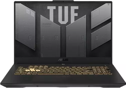 Ноутбук ASUS TUF Gaming F17 FX707VV-HX131 Core i7 13620H 16Gb SSD1Tb NVIDIA GeForce RTX4060 8Gb noOS grey (90NR0CH5-M00A60)