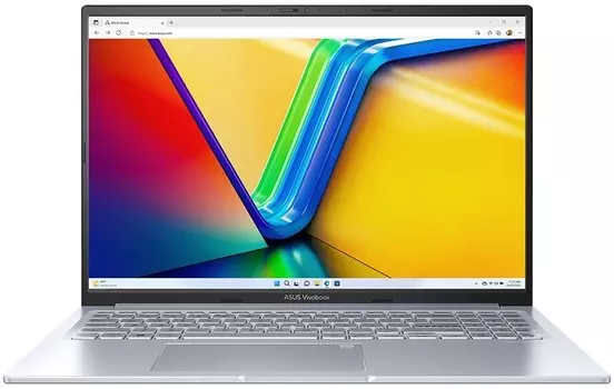 Ноутбук ASUS VivoBook 16X M3604YA-MB259 Ryzen 7 7730U 16Gb SSD512Gb noOS silver (90NB11A2-M00BU0)