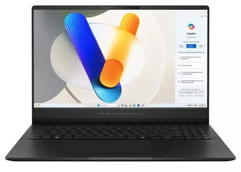 Ноутбук ASUS Vivobook S 15 OLED S5506MA-MA070W Core Ultra 9 185H 16Gb SSD1Tb Intel Arc Win 11 Home black (90NB14E1-M00550)
