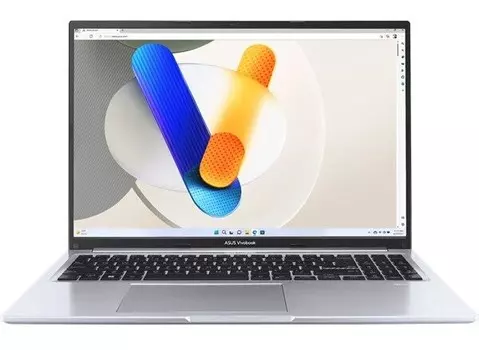 Ноутбук ASUS X1605VA-MB934 i7 13700H(2.4Ghz)/32768Mb/1024PCISSDGb/DOS Silver (90NB10N2-M015A0)