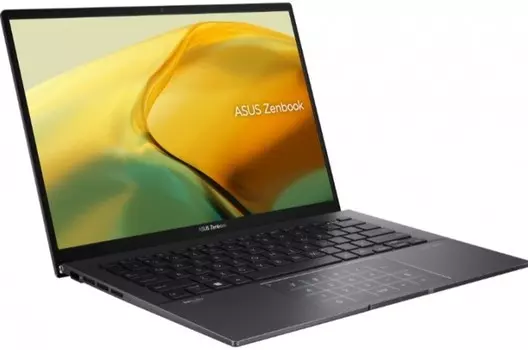 Ноутбук ASUS Zenbook 14 UM3402YA Ryzen 5 7430U 16Gb SSD 1Tb No OS Черный (90NB0W95-M01LK0)