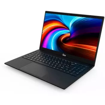 Ноутбук IRU Калибр 15TLI Free DOS black (1894428)