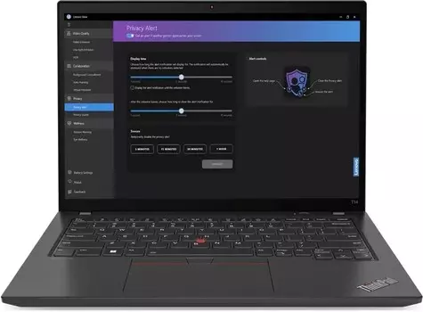 Ноутбук Lenovo ThinkPad T14 Gen 4 R5-7540U PRO/16Gb/512Gb SSD/UMA/W11 Pro/Thunder Black (21K3000NRT)