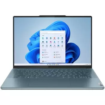 Ноутбук Lenovo Yoga Slim 7 14APU8 Ryzen 7 7840S(3.8Ghz)/16384Mb/512SSDGb/Win11Home/tidal teal (83AA001CRU)
