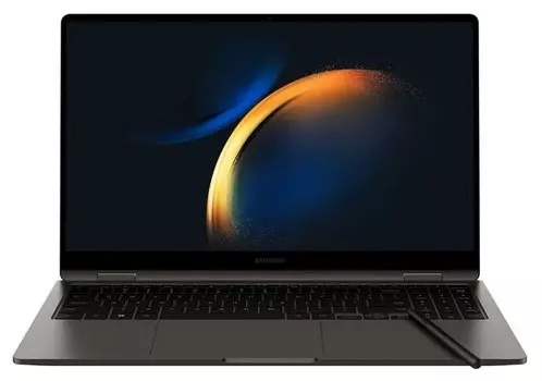 Ноутбук Samsung Galaxy Book3 360 i7-1360P/16Gb/1Tb SSD/UMA/W11 Eng. (только англ. клавиатура) Graphite (NP750QFG-KA3IN)