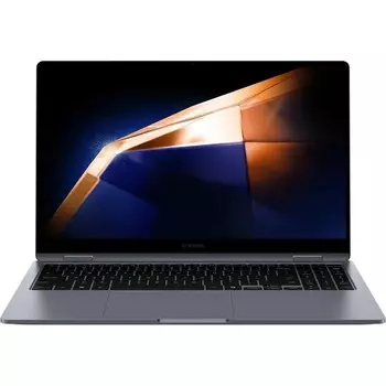Ноутбук Samsung Galaxy Book4 360 Core 7 150U(1.8Ghz)/16384Mb/512PCISSDGb/Win11Home Eng. (только англ. клавиатура) Gray (NP750QGK-LG2IN)