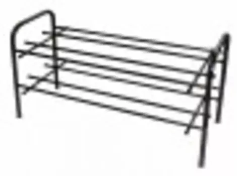 Обувница Бюрократ ПО-2/70/Black (325x715x390мм)