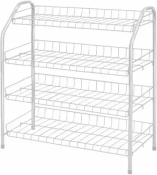 Обувница Nika ЭТ1/МБ матовый белый