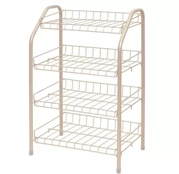 Обувница Nika ЭТ2/БЖ бежевый металлик