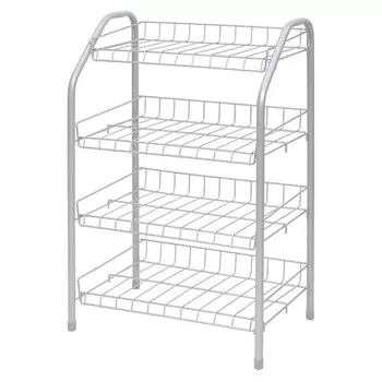 Обувница Nika ЭТ2/МС матовый серый