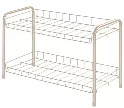 Обувница Nika ЭТ3/БЖ бежевый металлик