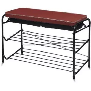 Обувница Nika ЭТП3/Ч с ящиком черный