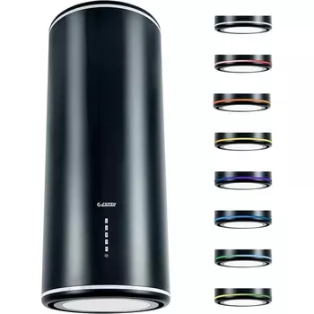 Островная вытяжка Exiteq EX-1306 black