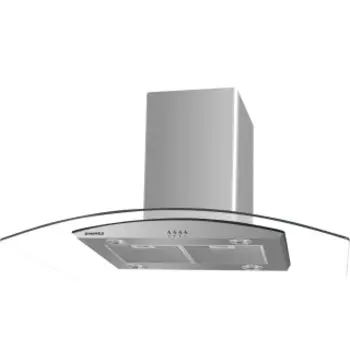 Островная вытяжка Maunfeld Ancona PlusA (Isla) 90 Inox glass