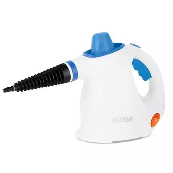 Пароочиститель Kitfort KT-9194-3 бело-синий