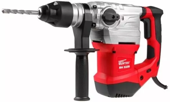 Перфоратор Wortex RH 3239 F + 2 зубила, 3 сверла (RH3239F1129)