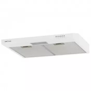 Подвесная вытяжка Krona JESSICA slim 600 white push button