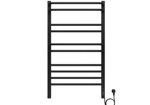Полотенцесушитель электрический Aquatek Бетта П10 500х900 черный муар (AQ EL KRC1090BL)