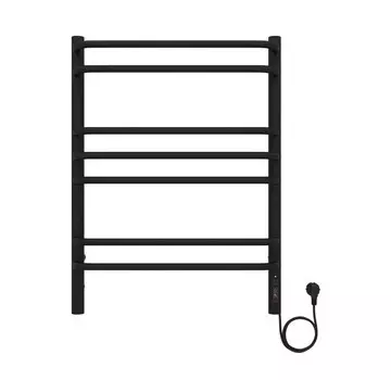 Полотенцесушитель электрический Aquatek Пандора П7 500х700 quick touch черный муар (AQ EL RPC0770BL)