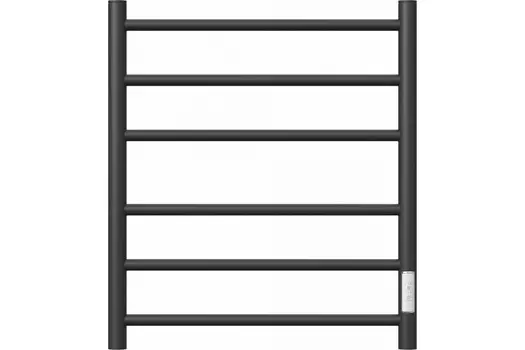 Полотенцесушитель электрический Point Аврора PN10856GR П6 500x600 диммер справа, графит премиум