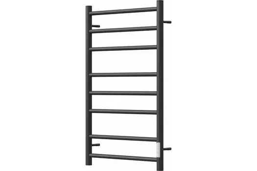 Полотенцесушитель электрический Point Аврора PN10858GR П8 500x800 диммер справа, графит премиум