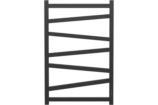 Полотенцесушитель электрический Point Феникс PN15858B П7 500x800, диммер справа, черный