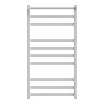 Полотенцесушитель электрический Point Меркурий PN83850PW П9 500x1000 с полкой, диммер справа, белый