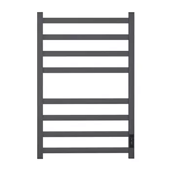 Полотенцесушитель электрический Point Меркурий PN83858GR П8 500x800, диммер справа, графит премиум