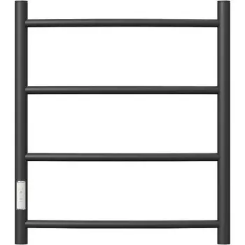 Полотенцесушитель электрический Point PN04756B П4 500x600 диммер слева, черный