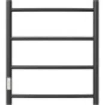 Полотенцесушитель электрический Point PN04756B П4 500x600 диммер слева, черный