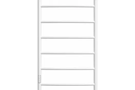 Полотенцесушитель электрический Point PN04758W П6 500x800 диммер слева, белый