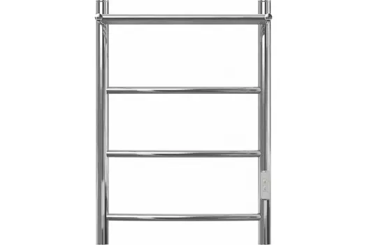 Полотенцесушитель электрический Point PN04846P П3 400x600 с полкой, диммер справа