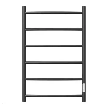 Полотенцесушитель электрический Point PN04858B П6 500x800 диммер справа, черный