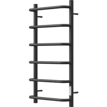 Полотенцесушитель электрический Point PN08848B П6 400x800 диммер справа, черный